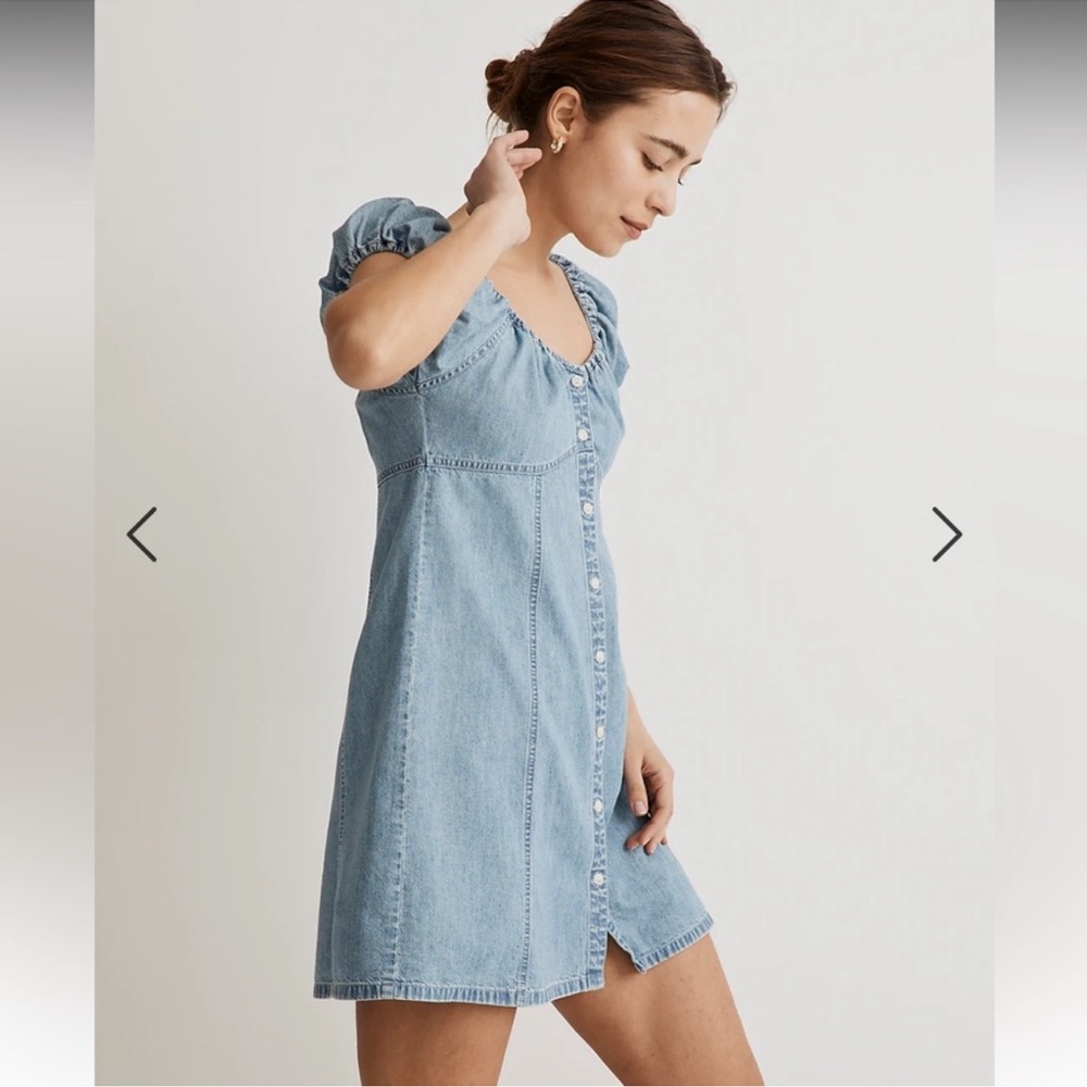 Madewell Denim Chambray Mini Dress